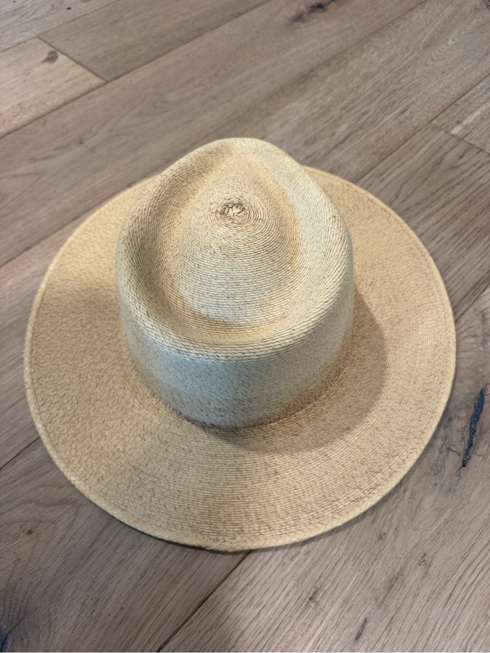Brixton Marcos Fedora straw hat - Natural - sz Medium - Picture 4 of 10